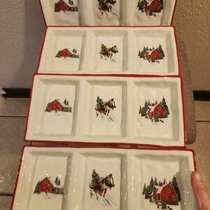 Winter scene 3 selection tray